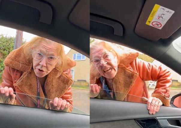 Comparan a abuelita enfurecida con Pennywise ¡Su rostro es espeluznante !