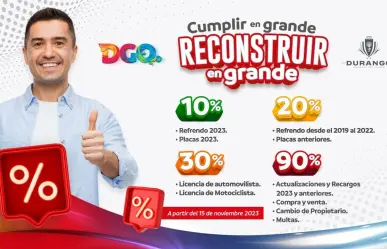 Anuncia Gobernador descuentos en servicios  por fin de año