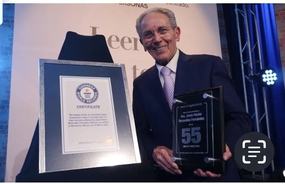 Benavides estuvo más de cinco décadas en los medios de comunicación. (Fotografía: X)