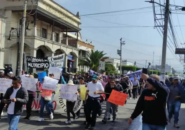 VIDEO: Bloquean y paralizan circulación en la carretera México-Toluca en Lerma