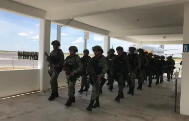 Refuerzan 300 militares la franja fronteriza de Tamaulipas