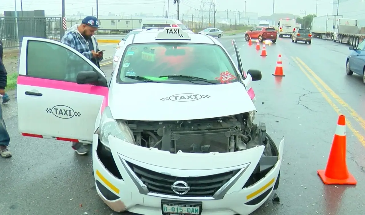 Accidente carretera a Monclova. Foto: Cortesía