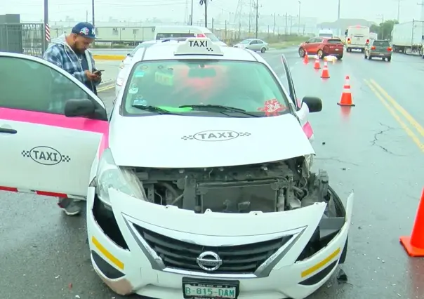 Se registró fuerte accidente carretera antigua a Monclova