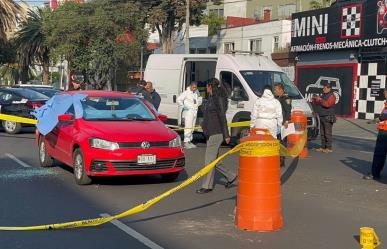 Muere baleado conductor de auto tras incidente vial en la Benito Juárez