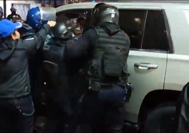 VIDEO: Detención de sospechosos tras desafiar a la policía en la CDMX