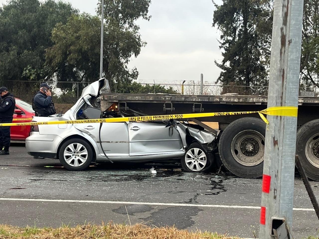 Trágico accidente en autopista Naucalpan - Ecatepec: hombre pierde la vida