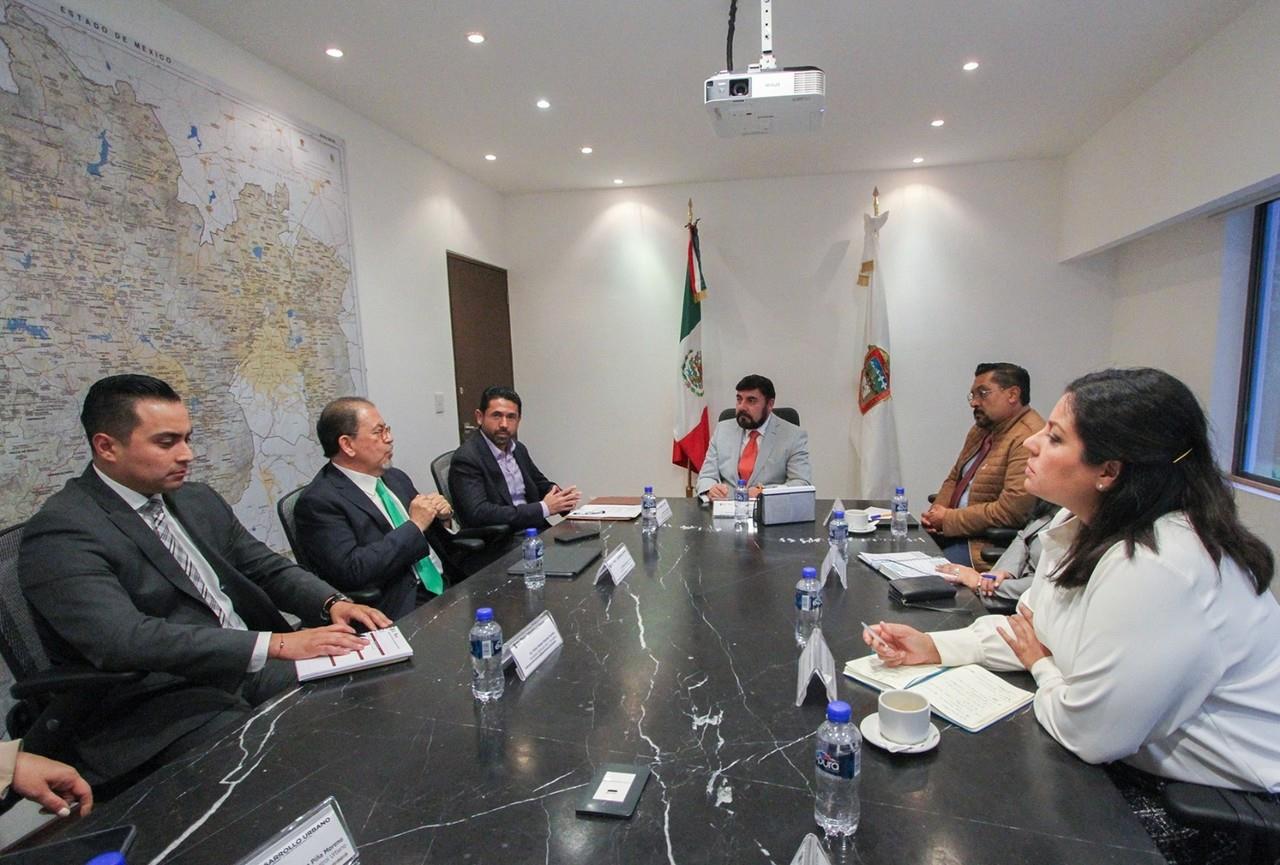 Reunión con integrantes del Consejo Coordinador Empresarial (CCEM) Estado de México. Imagen: GEM.