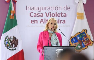 Inauguran en Altamira segunda casa violeta