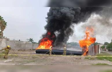 Reportan incendio de poliductos del proyecto Agua Saludable en Lerdo