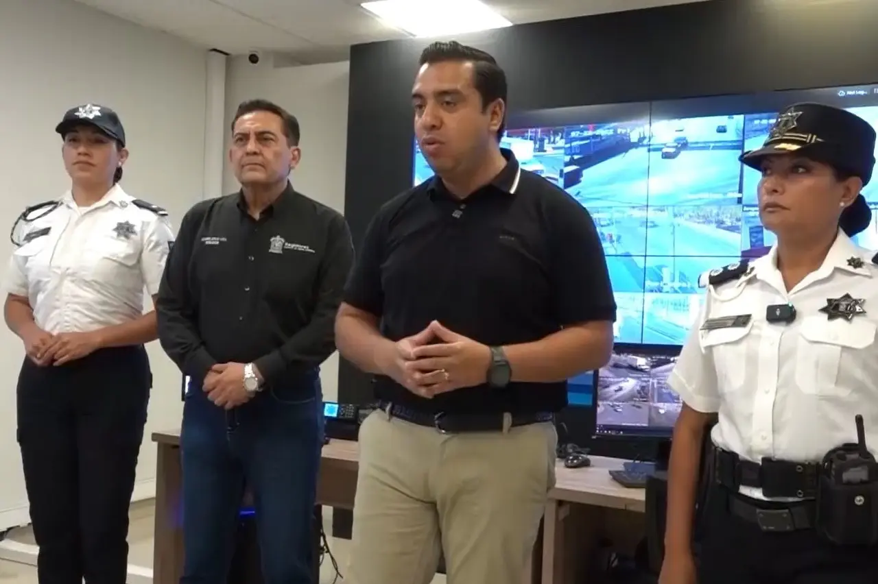 José María Ramírez Reyes, Secretario de Seguridad Pública y Vialidad, atribuye este logro al reforzamiento de operativos y la implementación de controles preventivos en distintos puntos del municipio. Foto: Cortesía.