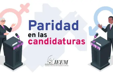 Aplicarán paridad de género en candidaturas del Edomex