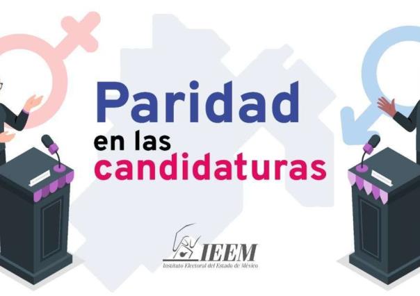 Aplicarán paridad de género en candidaturas del Edomex