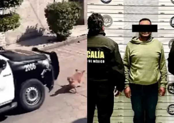 VIDEO: Detienen a ex policía de Chimalhuacán que atropelló al perrito Peluche