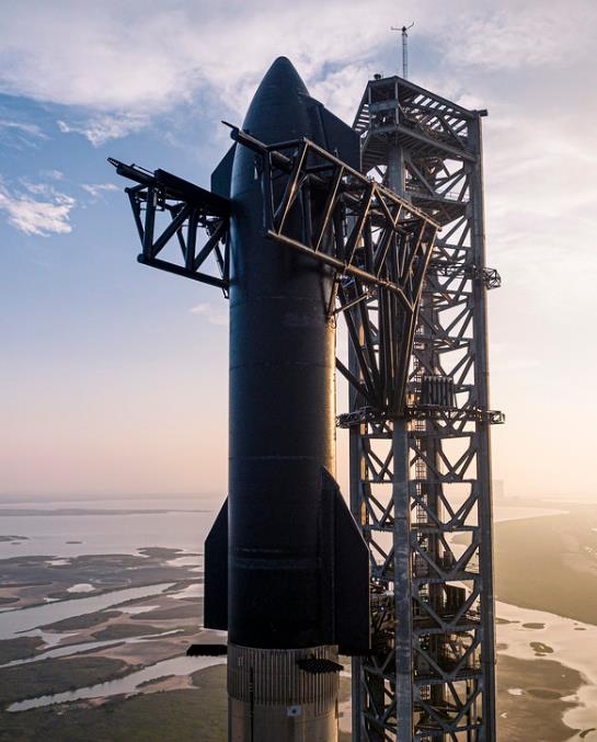 Starship de la empresa SpaceX es el cohete más potente de la historia. (Fotografía: SpaceX)