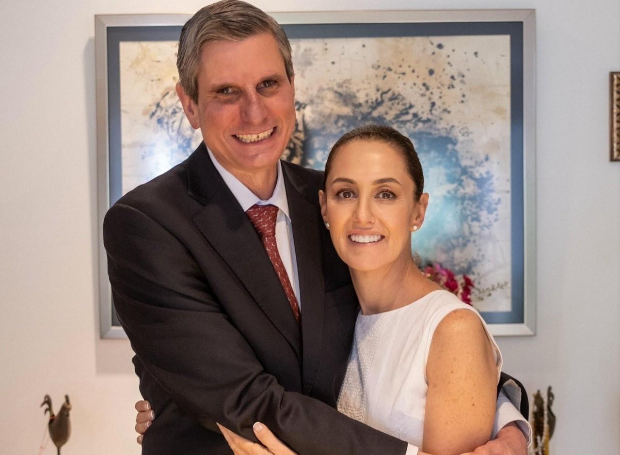 Desde hace un año, Claudia Sheinbaum anunció que se casará con su novio Jesús María Tarriba; sin embargo, desde que dio la noticia no había compartido mayores detalles. Foto: Especial.