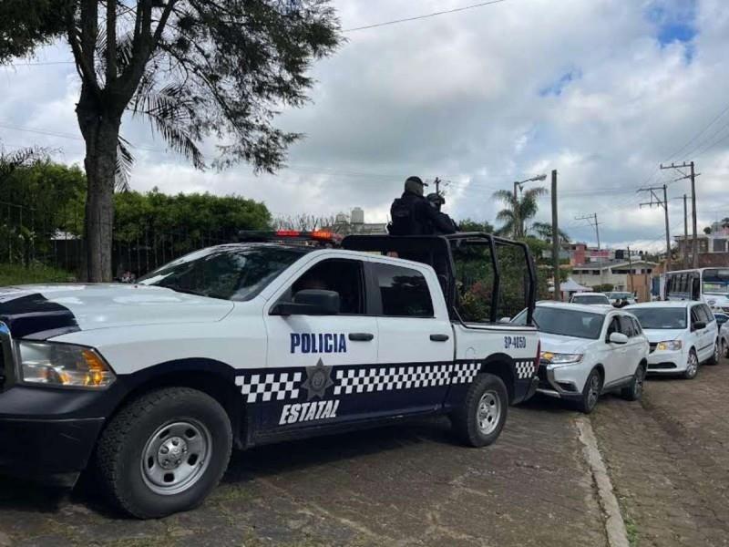 Los grupos de la policía ministerial catearon tres viviendas en la periferia de la capital de Veracruz para detener a quienes presuntamente estarían involucrados en la desaparición. Foto: Especial.