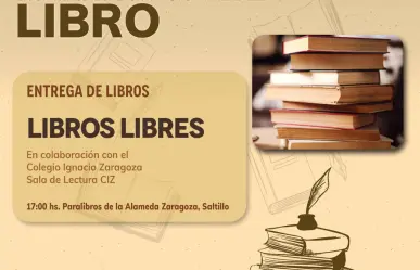 ¡Libros para todos! Invitan al evento Libros Libres en Saltillo