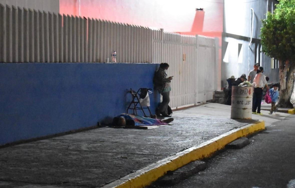 La persona falleció en la banqueta del Hospital Civil de Victoria