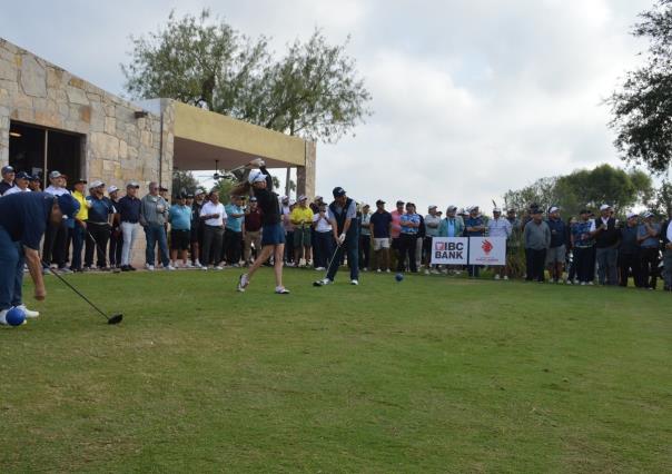 Brilla Alejandra Llaneza en torneo de golf en apoyo a educación en Nuevo Laredo