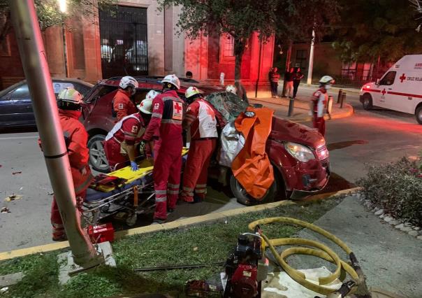 Deja choque seis lesionados en la zona centro de Victoria