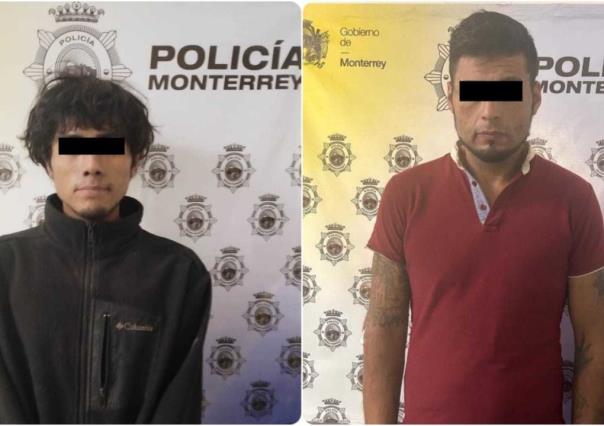 Detienen a dos hombres por delitos contra la salud y violencia familiar