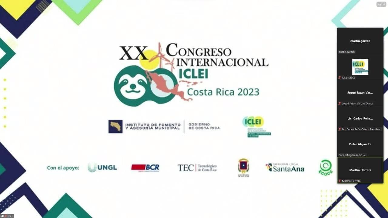 Dan a Secretaría de Igualdad e Inclusión el premio ICLEI en Costa Rica