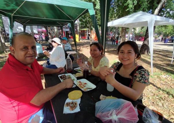 Aprovechan familias yucatecas el “puente”para visitar X’matkuil