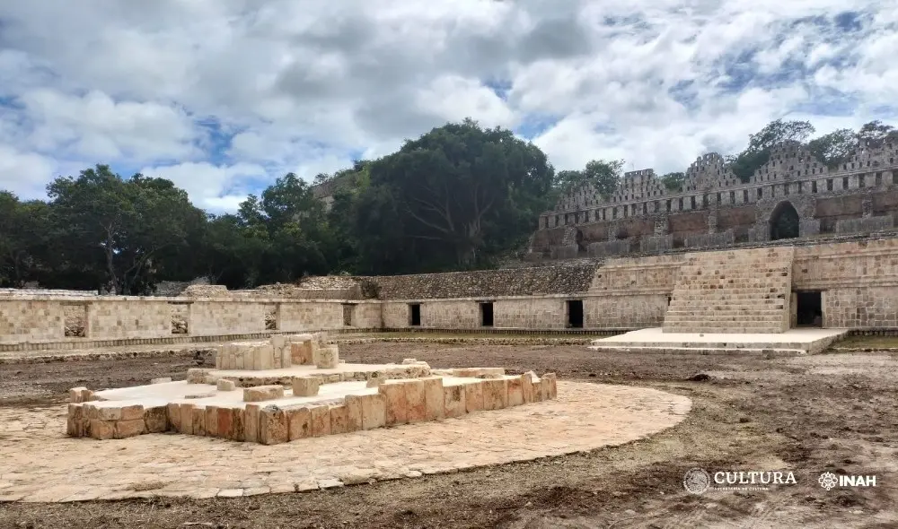 El Palomar es una nueva zona arquitectónica que el viernes abrió al público en Uxmal