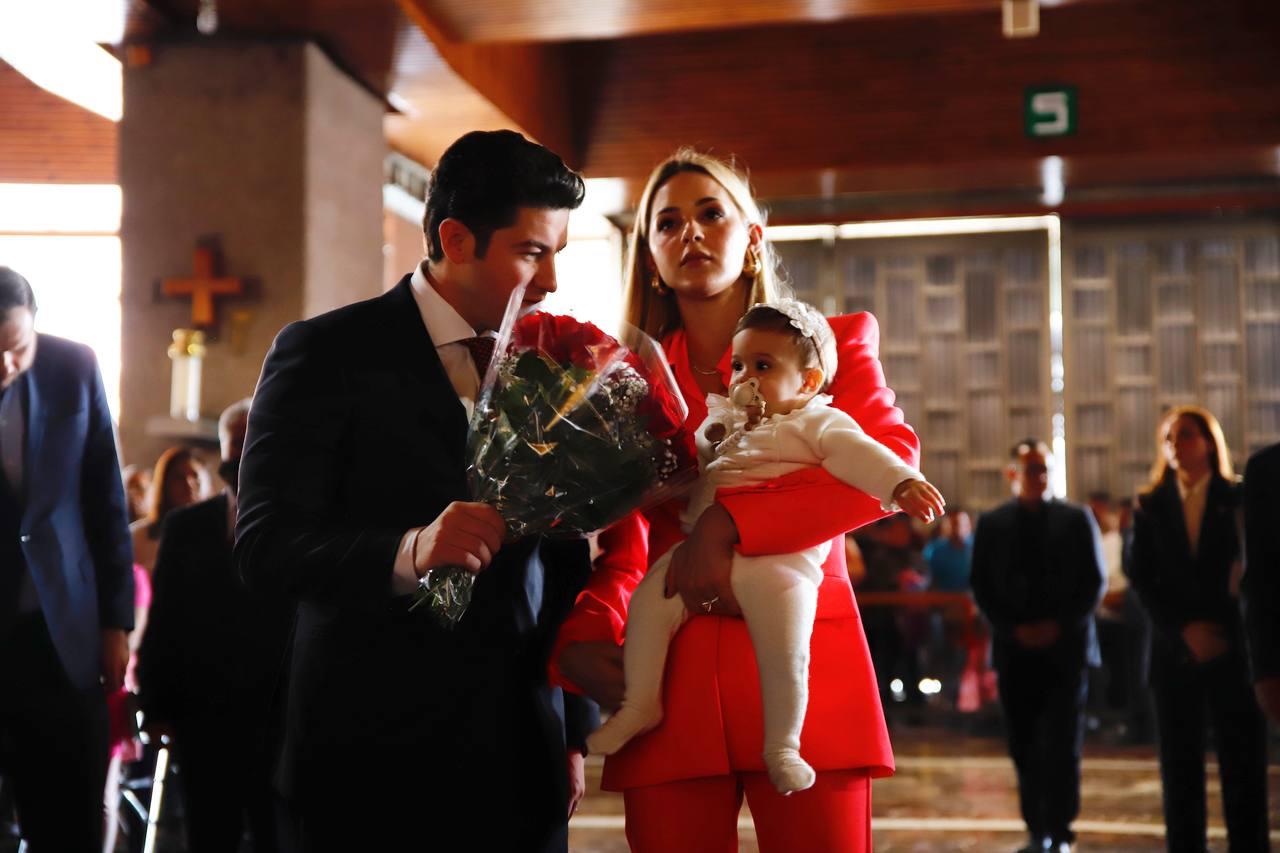 Samuel García, Mariana Rodríguez y Mariel. Foto: @samuel_garcias