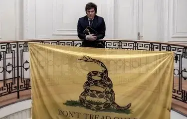 Javier Milei, un ulraderechista conocido como el candidato antisistema será el presidente de Argentina. Foto: CNN.