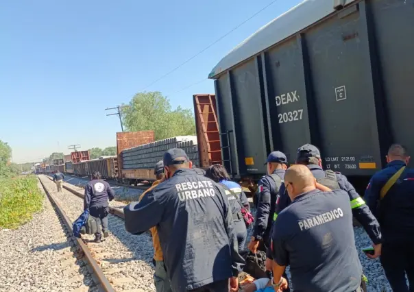 Joven muere al ser embestido por tren en Ecatepec