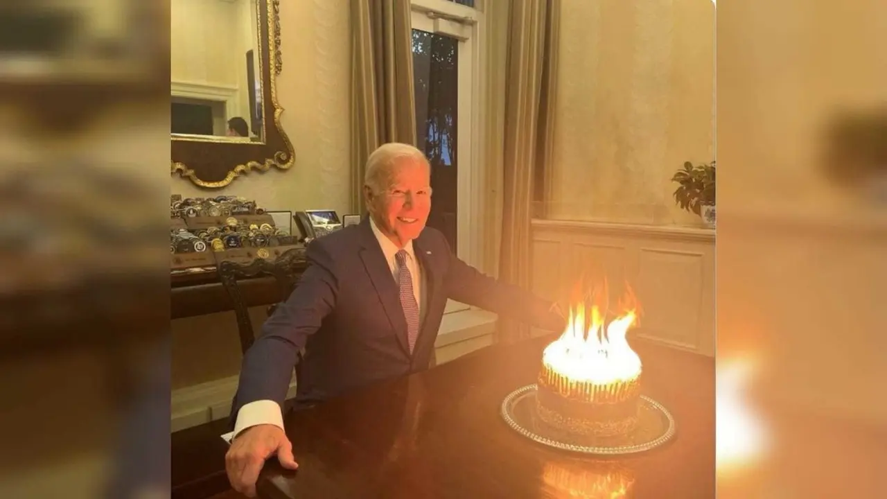 Una encuesta de Reuters realizada en septiembre reveló que el 77 por ciento de los encuestados, incluido el 65 por ciento de los demócratas, considera que Biden es demasiado mayor para ser presidente. Foto: Twitter/ @JoeBiden