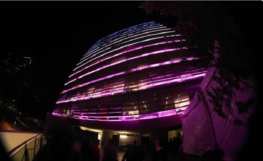 Senado ilumina edificio para conmemorar día internacional memoria Trans