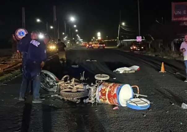 Muere vendedor de helados tras ser atropellado en Hidalgo