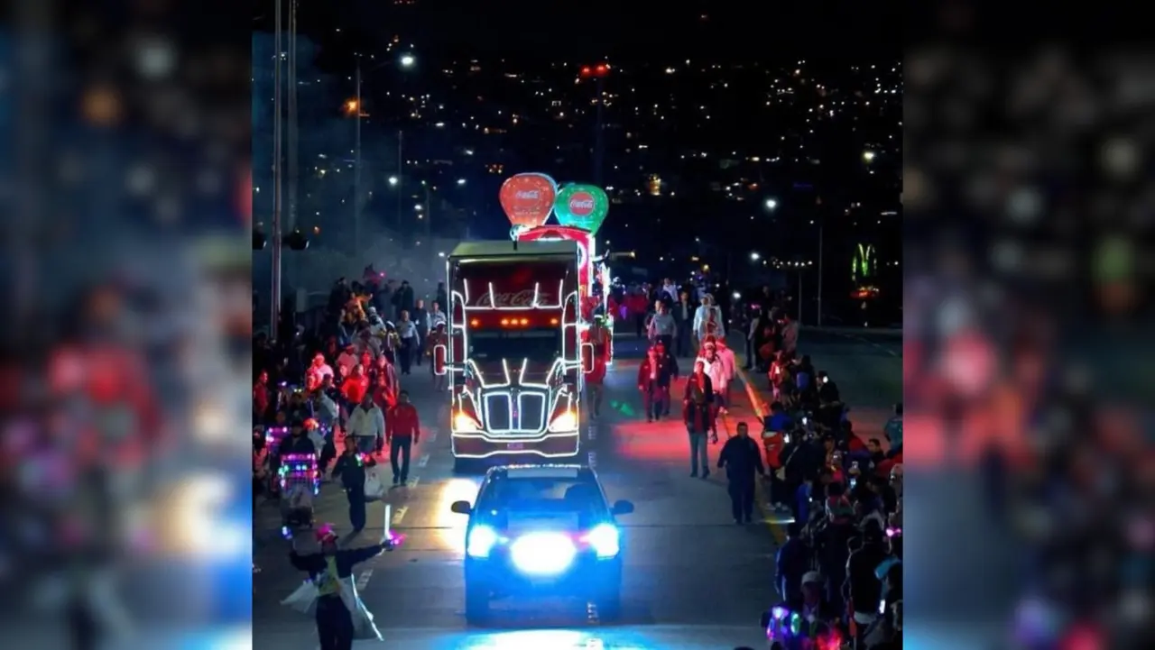 El próximo 19 de diciembre llegara el desfile Coca Cola a Saltillo / Foto: Arca Continental