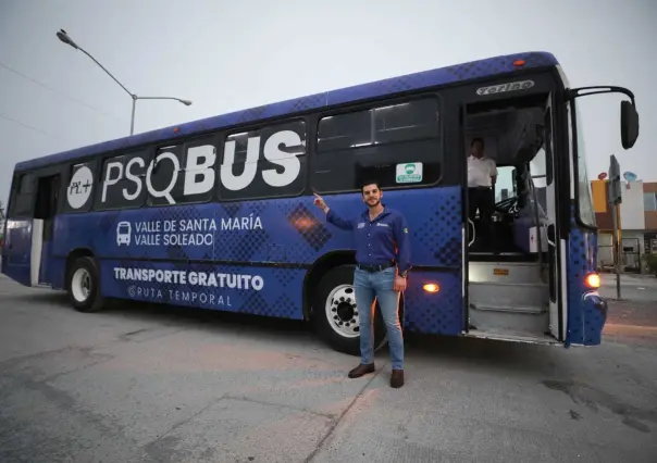 Continúa Pesquería brindando servicio de transporte gratuito con PSQBUS