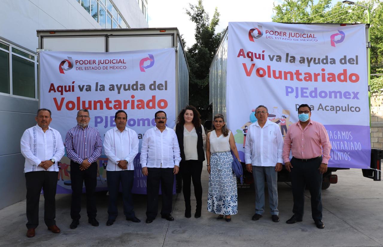 La entrega de la ayuda se llevó a cabo en la Ciudad Judicial de Guerrero. Imagen: PJEDOMEX.