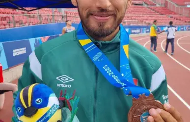 Gana tamaulipeco medalla de bronce en los Parapanamericanos de Chile 2023