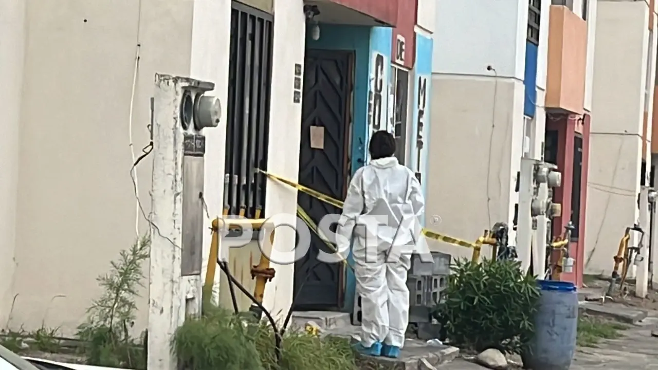 El crimen ocurrió en la calle Del Parque y Lote 13, en la colonia Valle de Santa Elena, sector Almería. Foto: Raymundo Elizalde.