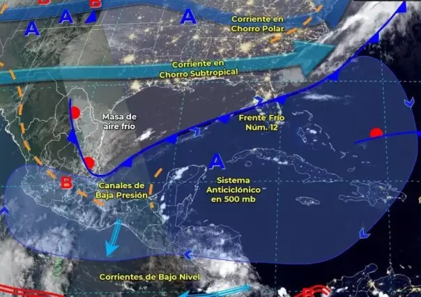 Frente frío N° 12: provocará descenso de temperatura y lluvias el fin de semana