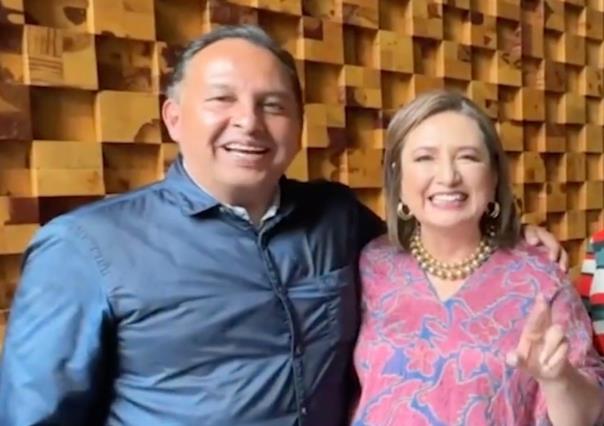 Designa Xóchitl Gálvez a Max Cortázar como su vocero de campaña