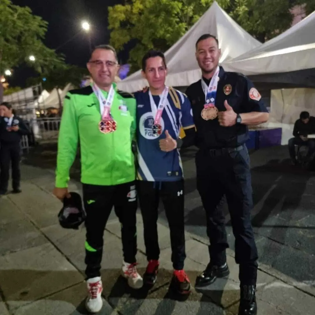 Gana coahuilense medallas en los Juegos Latinoamericanos de Policías y Bomberos