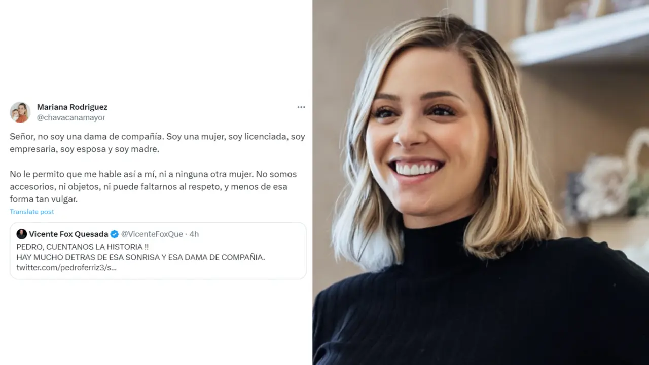 Mariana Rodríguez se defiende ante comentarios ofensivos del expresidente Vicente Fox / Foto: Archivo POSTA NL