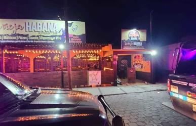 Un muerto y cuatro heridos deja ataque armado en bar de Coacalco