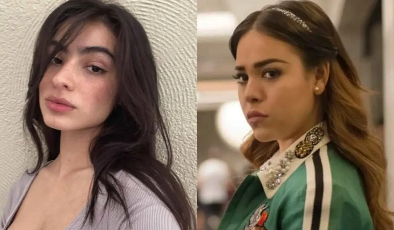 Valentina Buzzurro aseguró que la gente de Netflix ya le había dado el papel que al final encarnó Danna Paola. Fotos: Instagram y Netflix