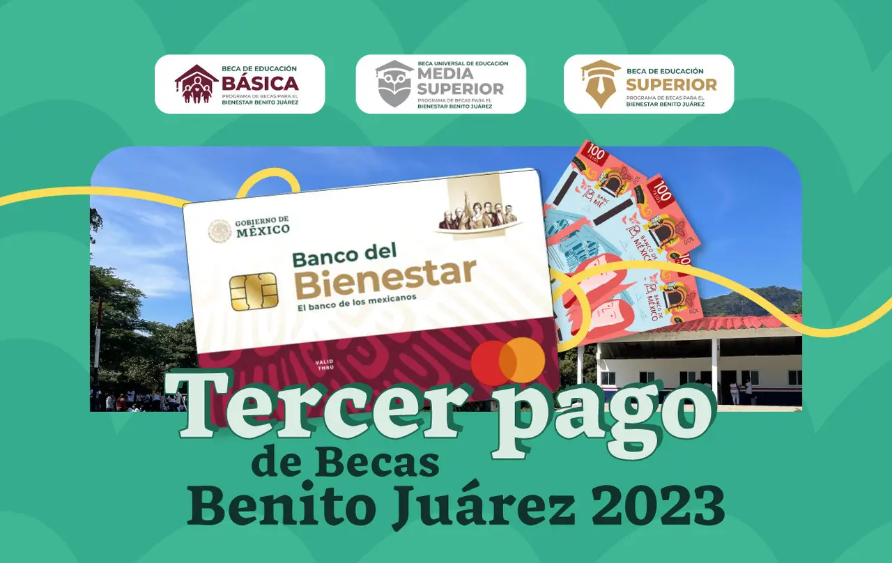 ¡Por fin! Ya puedes consultar la fecha en que recibirás tu Beca Benito Juárez Foto: Gobierno de México