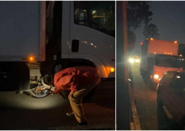 Muere ciclista atropellado en la carretera Toluca-Palmillas