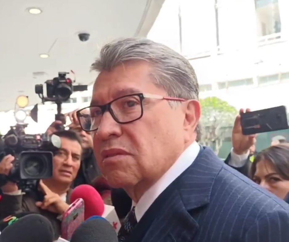 No es deseable que AMLO designe a nueva ministra de la Corte: Ricardo Monreal Foto: Víctor Hugo Barrera