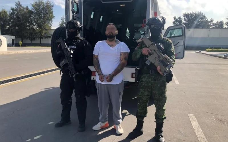 Detención de César Alejandro N, alias El Tartas. Foto: Agencia