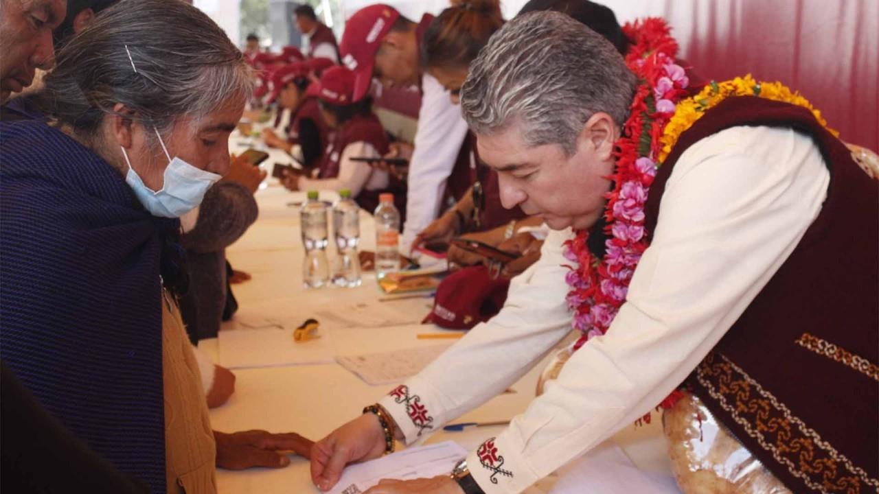 Juan Carlos González Romero, Secretario de Bienestar. Imagen: GEM.